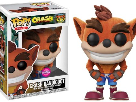 CRASH BANDICOOT (FLOCKED) #273 - FUNKO POP! Sale