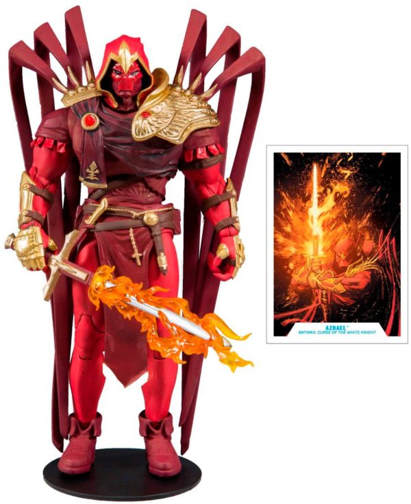 DC MULTIVERSE: AZRAEL - MCFARLANE-FIGURE (OPEN BOX) For Sale