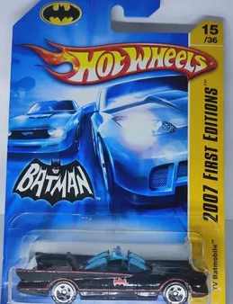 BATMAN: BATMOBILE ( 66 TV SHOW) - HOT WHEELS-2007 1ST ED. (15 36) Supply