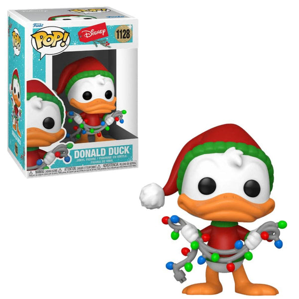 DISNEY HOLIDAY: DAISY DUCK 127 DONALD DUCK 1128 - FUNKO POP!-SET OF 2 [FP SE WD 1] For Cheap