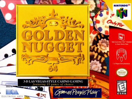 GOLDEN NUGGET 64  - N64 (W BOX & MANUAL) on Sale