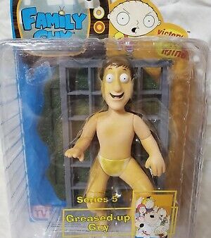 FAMILY GUY: GREASED-UP GUY (FIGURE) - MEZCO-2006-SERIES 5 Online Hot Sale