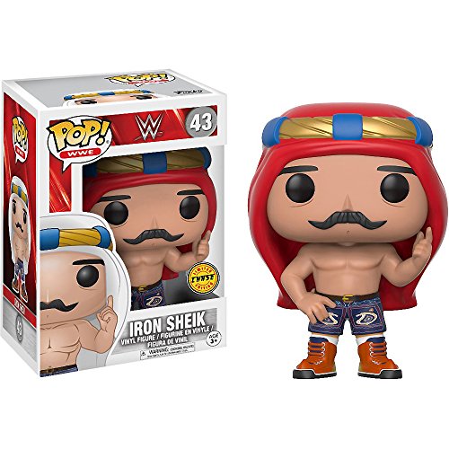 WWE: IRON SHEIK #43 (RED KEFFIYEH) - FUNKO POP!-CHASE Cheap