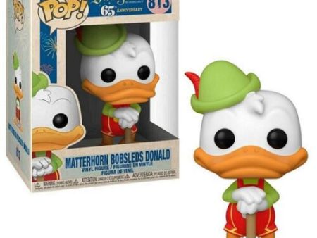 DISNEYLAND: MATTERHORN BOBSLEDS DONALD #813 - FUNKO POP! Cheap