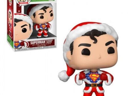 DC SUPER HEROES: SUPERMAN IN HOLIDAY SWE - FUNKO POP! Supply