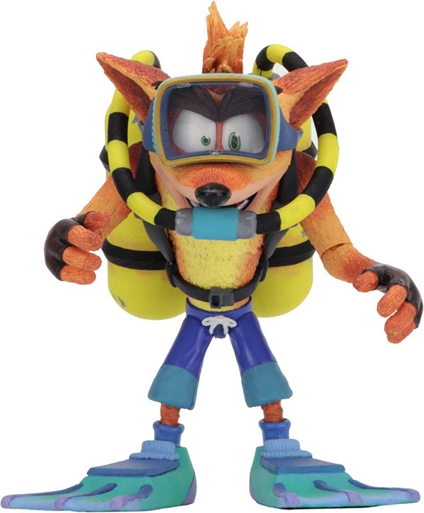 CRASH BANDICOOT (SCUBA GEAR) - NECA-DELUXE Discount