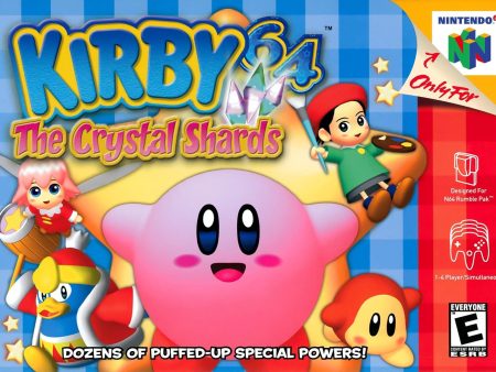 KIRBY 64: THE CRYSTAL SHARDS  - N64 (W BOX) For Sale