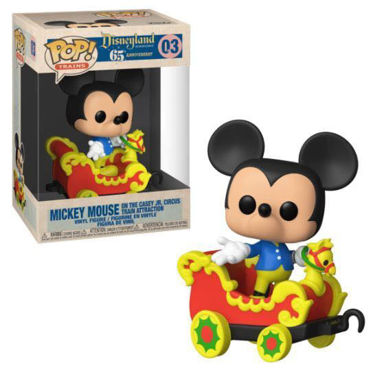 DISNEYLAND: MICKEY MOUSE ON THE CASEY JR. CIRCUS TRAIN ATTRACTION #03 - FUNKO POP! Sale